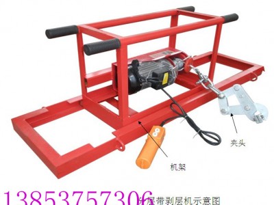 质量最好分层带剥层机 现货皮带扒皮机图3