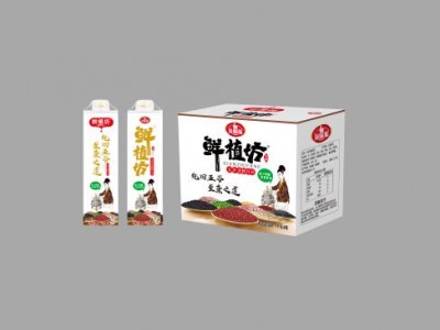 广西五谷杂粮粗粮饮料1L8瓶餐饮装招商加盟图2