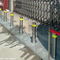 湖北手动式升降路桩厂 武汉不锈钢阻车路桩 武昌升降路桩批发