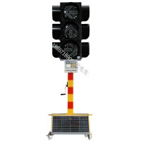 保定路口临时红绿灯 太阳能移动红绿灯 交通信号灯报价