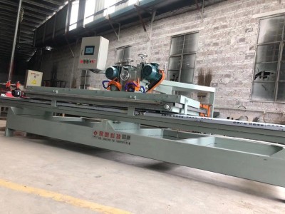 新2400型数控双刀手动岩板切割机图2