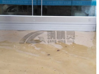 湖北挡水板厂 出入口防汛挡板 车库防进水挡板图2