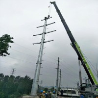 河北电力钢管桩生产厂家电力钢杆钢管杆地脚螺栓